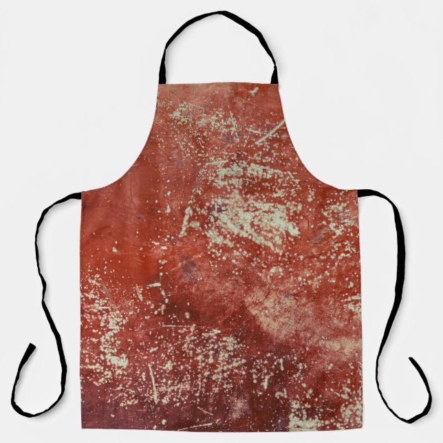Old Copper: Vivid Metal Texture. Apron (Front)