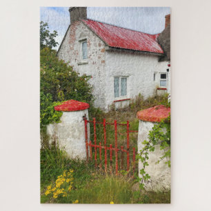 Old Cottage  Carne  Wexford Ireland. Jigsaw Puzzle