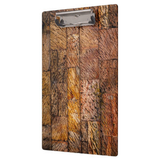 Old Coulterville Bricks Clipboard