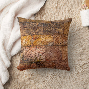 Old Coulterville Bricks Cushion