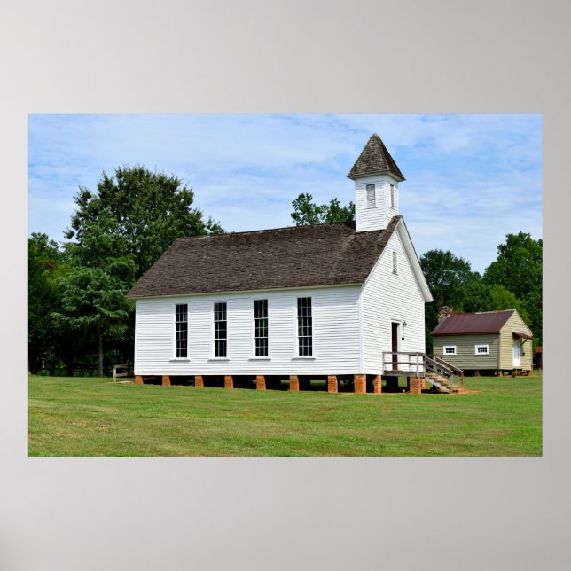 Old Country Church Poster (Front)