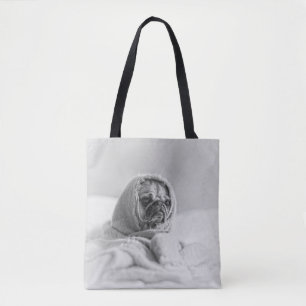 Old Country Pug Tote Bag