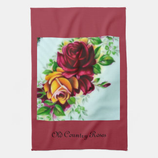 Old Country Roses Tea Towel