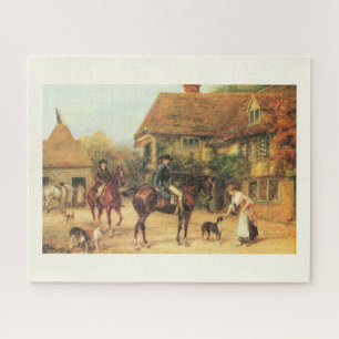 Old country scene jigsaw puzzle
