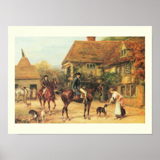 Old country scene poster (Front)