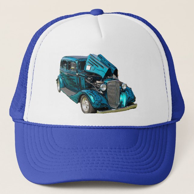 OLD COUPE STREET ROD HAT OR BASEBALL CAP (Front)