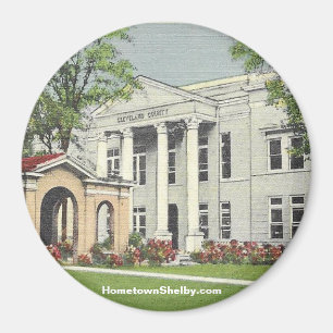 Old Courthouse Shelby NC Magnet