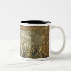 Old Covent Garden Market, 1825 Two-Tone Coffee Mug