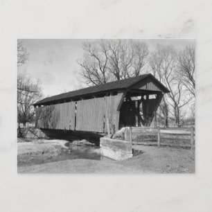Old Covered Bridge Postcard
