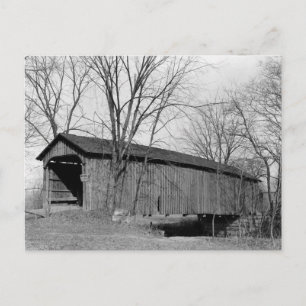 Old Covered Bridge Postcard