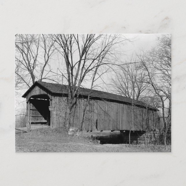 Old Covered Bridge Postcard (Front)