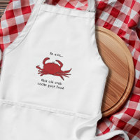 Old Crab Funny Saying Cook Chef