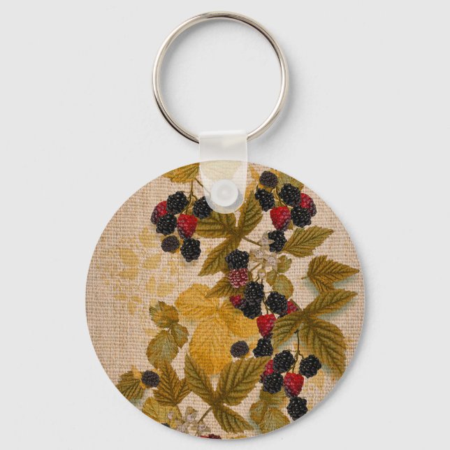 Old Cretonne from Old Nilsson's Farm Key Ring (Front)