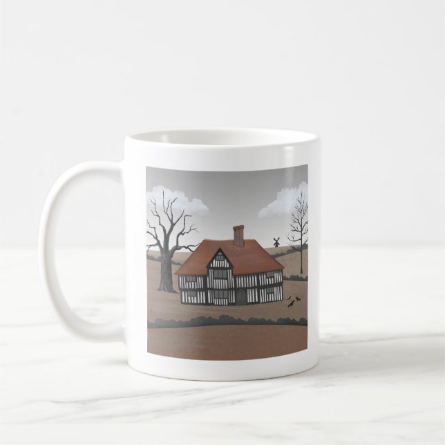 Old Crow Manor Coffee Mug (Left)