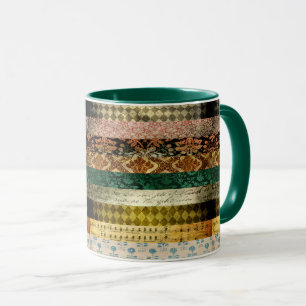 Old Damask Mug