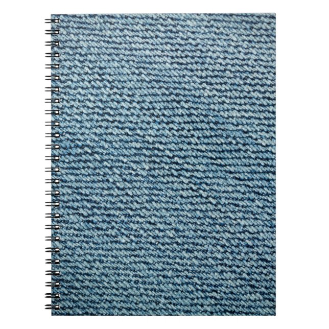 Old denim fabric background texture. abstract, anc notebook (Front)