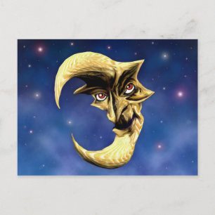 Old Devil Moon postcard