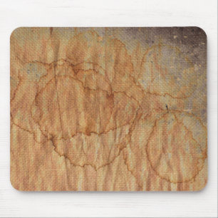 old dirty canvas mouse mat