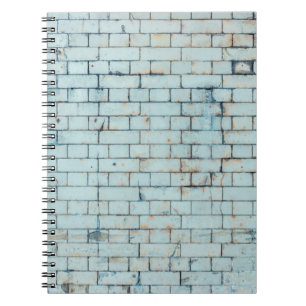 Old dirty white brick wall backgroundabstract, age notebook