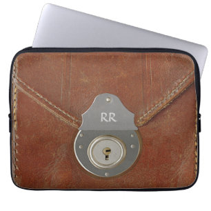 Old Document Case  Effect On Laptop Sleeve