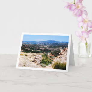 Old Domeño, Valencia, Spain Card