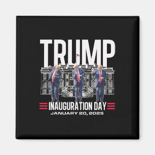 Old Donald Trump Dance Inauguration Day 2025 47th  Magnet