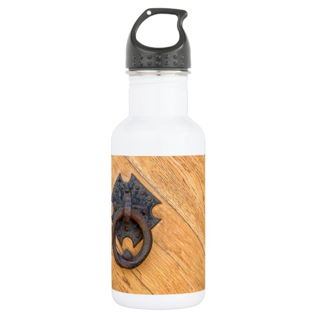 Old door knocker 532 ml water bottle (Front)