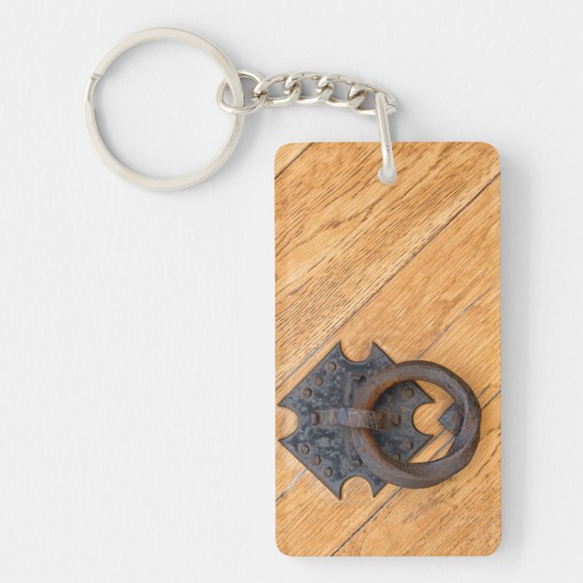 Old door knocker key ring (Front)