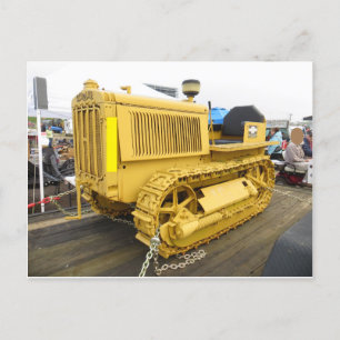 Old Dozer Postcard