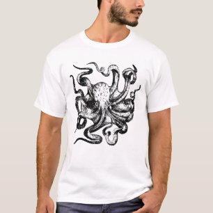 Old drawing of octopus T-Shirt