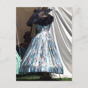 Old Dress Postcard