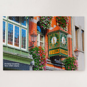 Old Dublin Pubs. Ireland Jigsaw Puzzle