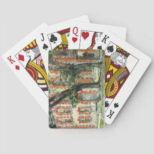 Old Dutch Building in Fishkill, New York Playing Cards