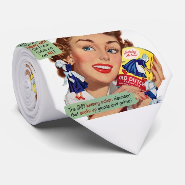 Old Dutch Cleanser ad print  Tie (Rolled)