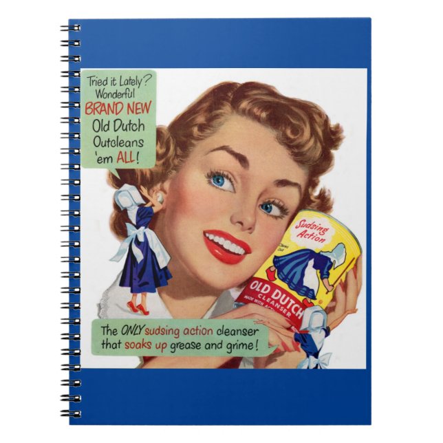 Old Dutch Cleanser lady Notebook (Front)
