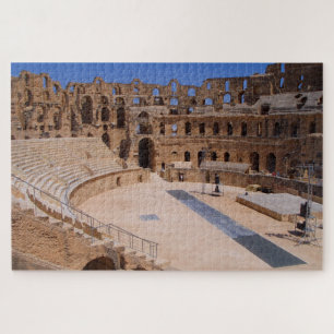 Old El Jem Roman Amphitheatre Ruins Tunisia Jigsaw Puzzle