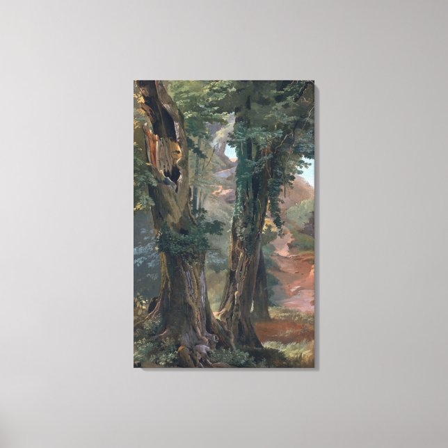 Old Elms, c.1835 Canvas Print (Front)