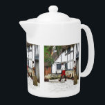 OLD ENGLAND<br><div class="desc">Two Tudor farmers enjoying some quality time, one off in search of ale and the other playing a drum.</div>