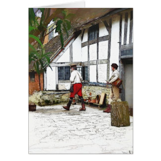 OLD ENGLAND CARD