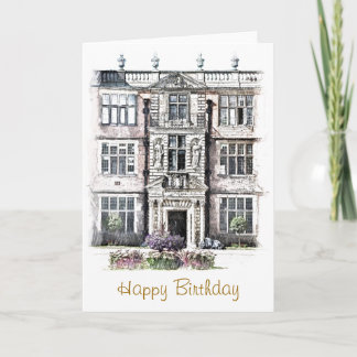 OLD ENGLAND CARD