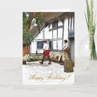OLD ENGLAND CARD