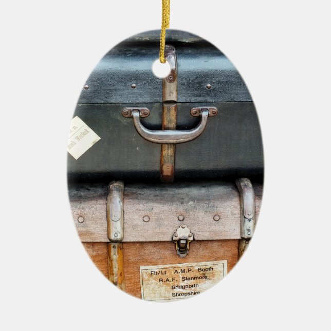 OLD ENGLAND CERAMIC TREE DECORATION (Front)