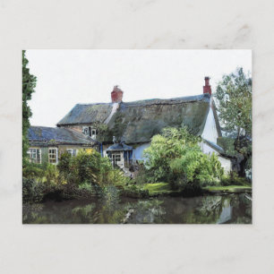 OLD ENGLAND COTTAGE POSTCARD