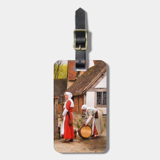 OLD ENGLAND LUGGAGE TAG (Front Vertical)