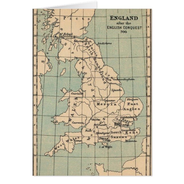 Old England Map (Front)