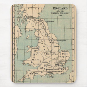 Old England Map Mouse Mat