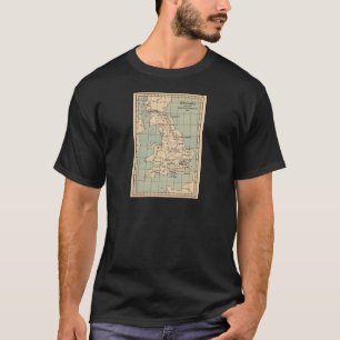 Old England Map T-Shirt