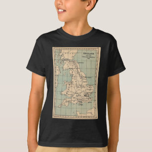 Old England Map T-Shirt