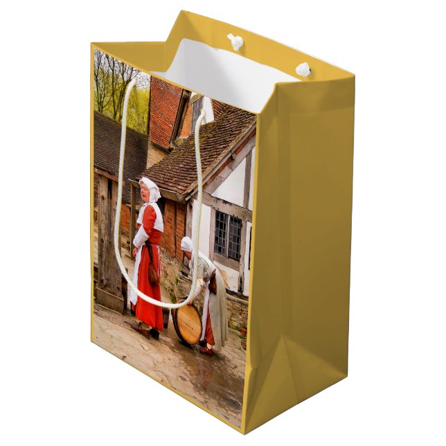 OLD ENGLAND MEDIUM GIFT BAG (Front Angled)