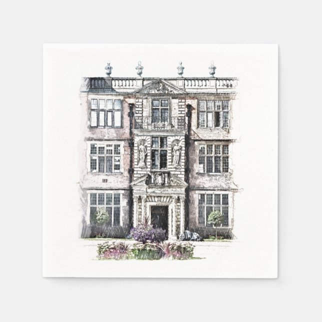 OLD ENGLAND NAPKIN (Front)